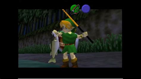 zelda ocarina of time fishing